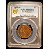 Image 2 : PHILIPPINES: U.S. Territory, AE centavo, 1933-M, PCGS MS66 RD