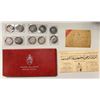 Image 2 : TUNISIA: Republic, 10-coin proof set, 1969-NI
