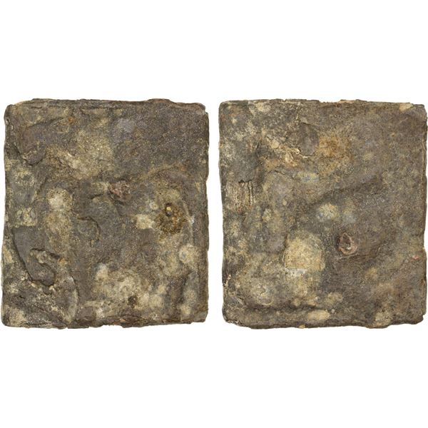 WESTERN HAN: Han Wudi, 141-87 BC, lead 500 zhu (22g), F-VF
