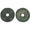 Image 1 : YUAN: Yuan Zhen, 1295-1296, AE temple coin (1.3g), VG-F