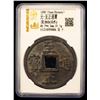 Image 2 : YUAN: Zhi Zheng, 1341-1368, AE 10 cash (31.1g), VF