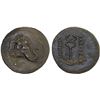 Image 1 : BACTRIA: Demetrios I Aniketos, ca. 200-185 BC, AE triple unit (11.75g), VF-XF