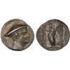 Image 1 : BACTRIA: Antimachos I Theos, ca. 185-170 BC, AR drachm (4.19g), VF