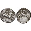 Image 1 : CALABRIA: Tarentum, AR nomos (didrachm) (7.75g), ca. 385-380 BC, VF