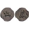 Image 1 : CALABRIA: Tarentum, AR nomos (didrachm) (6.08g), ca. 272-240 BC, NGC Choice VF
