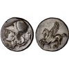 Image 1 : CORINTH: AR stater (8.57g), ca. 375-300 BC, Choice VF
