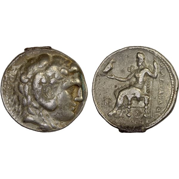 MACEDONIAN KINGDOM: Alexander III 'the Great', 336-323 BC, AR tetradrachm, Babylon, ca. 315-311 BC, 