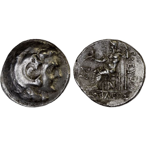 SELEUKID KINGDOM: Seleukos I Nikator, 312-281 BC, AR tetradrachm (15.80g), F-VF