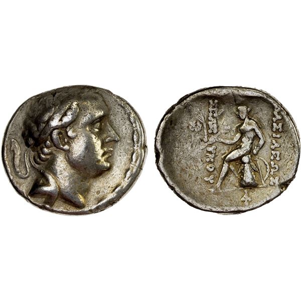 SELEUKID KINGDOM: Seleukos IV Philopator, 187-175 BC, AR tetradrachm (16.80g), Antioch on the Oronte
