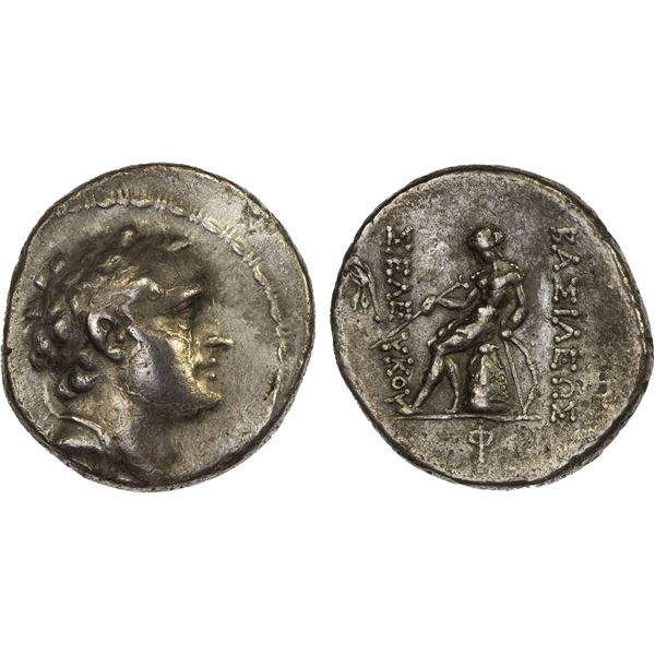 SELEUKID KINGDOM: Seleukos IV Philopator, 187-175 BC, AR tetradrachm (16.54g), Antioch on the Oronte