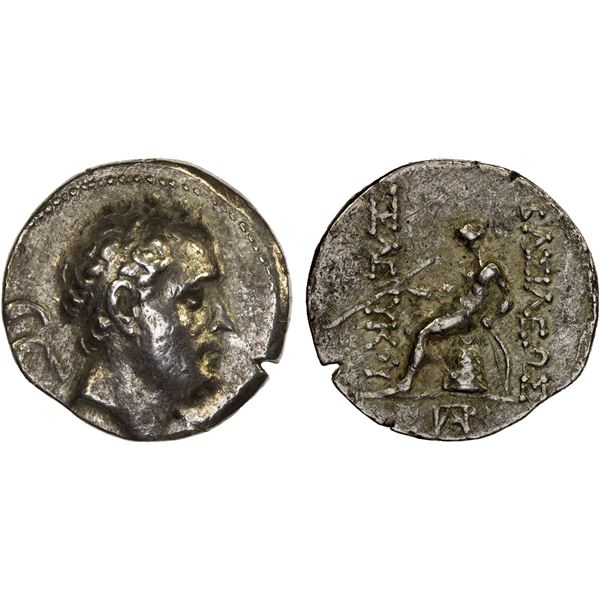 SELEUKID KINGDOM: Seleukos IV Philopator, 187-175 BC, AR tetradrachm (16.84g), Seleukeia on the Tigr