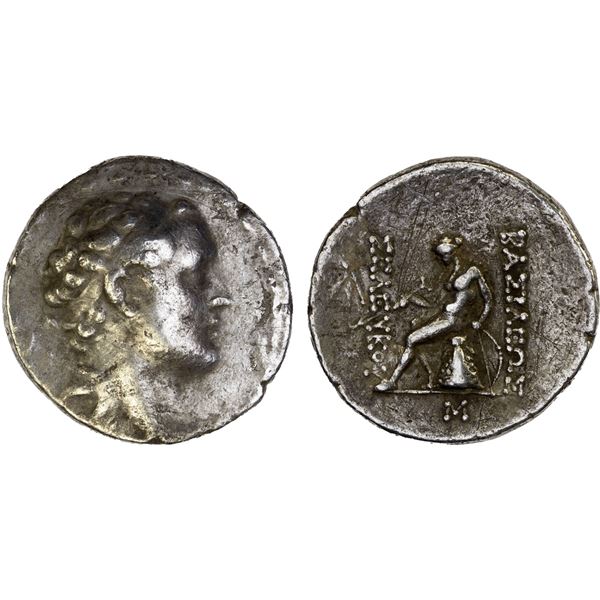SELEUKID KINGDOM: Seleukos IV Philopator, 187-175 BC, AR tetradrachm (16.12g), Antioch on the Oronte