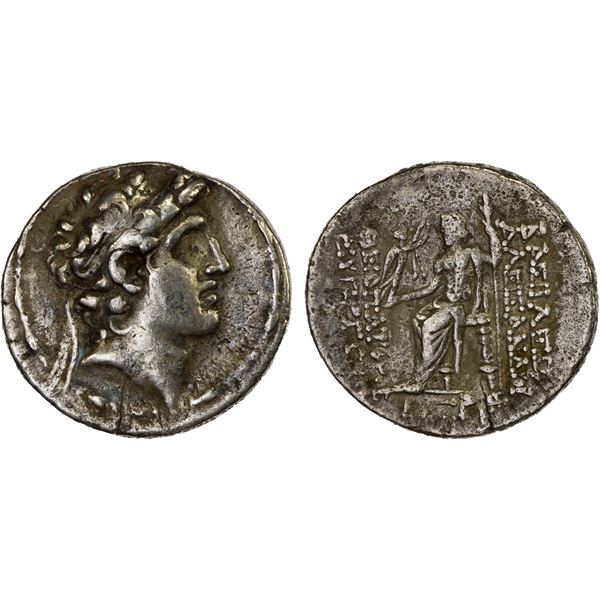 SELEUKID KINGDOM: Alexander I Balas, 152-145 BC, AR tetradrachm (15.92g), Antioch on the Orontes, SE