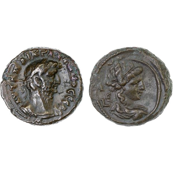 ROMAN PROVINCIAL: EGYPT: Alexandria, Gallienus, 253-268 AD, AE tetradrachm (10.53g), year 15 (267/8 