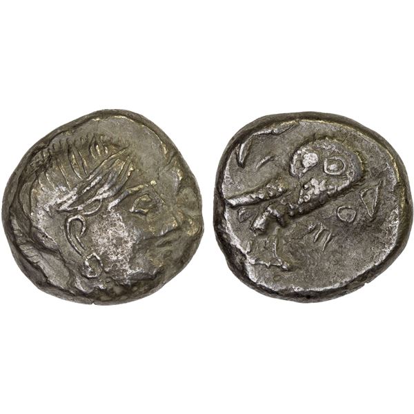 MESOPOTAMIA: Alexandrine Empire, AR tetradrachm (16.04g), 4th-3rd century BC, VF