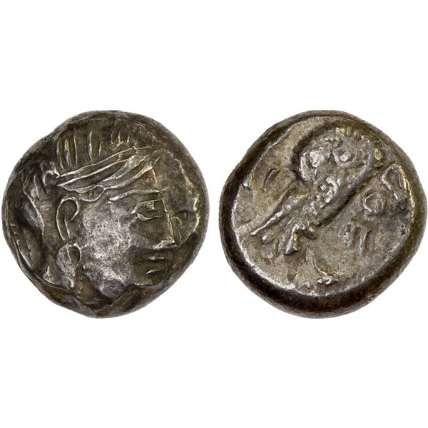 MESOPOTAMIA: Alexandrine Empire, AR tetradrachm (16.45g), 4th-3rd century BC, VF