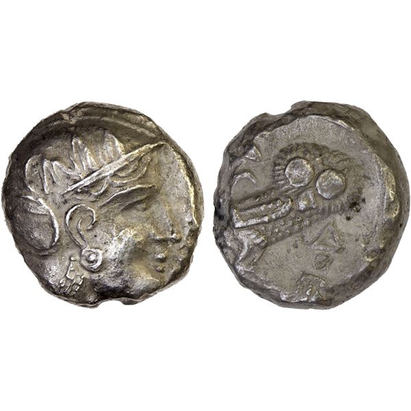 MESOPOTAMIA: Alexandrine Empire, AR tetradrachm (16.44g), 4th-3rd century BC, VF