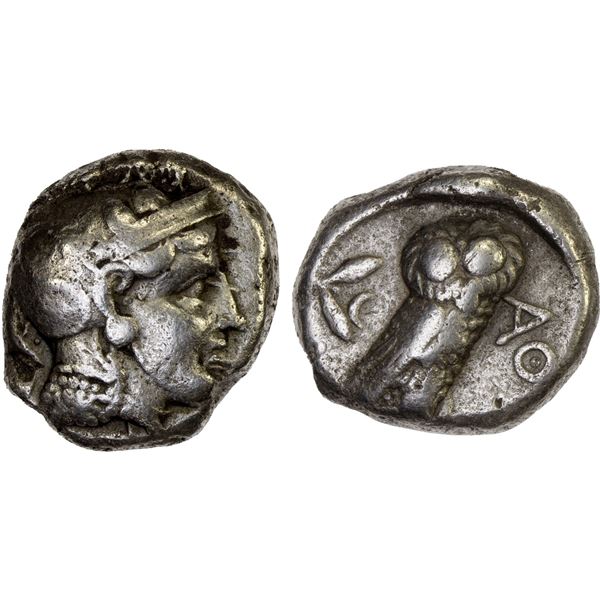 MESOPOTAMIA: Alexandrine Empire, AR tetradrachm (16.41g), 4th-3rd century BC, F-VF