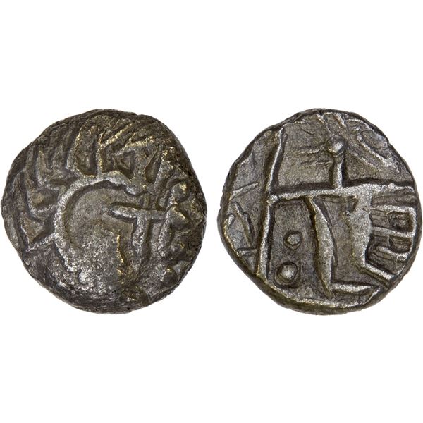 EASTERN ARABIA: Mleiha Series, BI obol (0.75g), ca. 1st c. BC to 2nd c. AD, VF