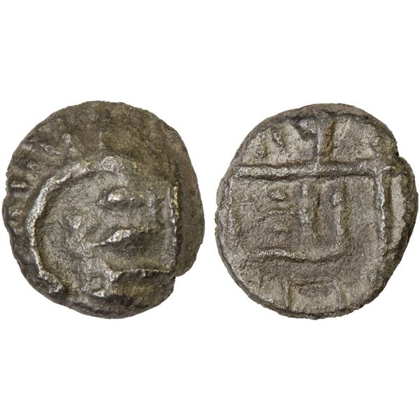 EASTERN ARABIA: Mleiha Series, BI obol (0.70g), ca. 1st c. BC to 2nd c. AD, VF