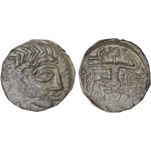 EASTERN ARABIA: Mleiha Series, BI drachm (4.41g), ca. 1st c. BC to 2nd c. AD, Choice VF