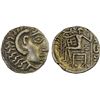 Image 1 : EASTERN ARABIA: Mleiha Series, BI drachm (3.68g), ca. 1st c. BC to 2nd c. AD, VF