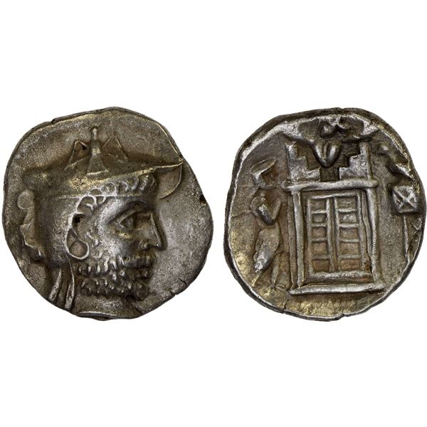 PERSIS KINGDOM: Vadfradad (Autophradates) II, early 2nd century BC, AR drachm (4.00g), VF