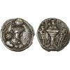 Image 1 : SASANIAN KINGDOM: Shahpur III, 383-389 AD, AR drachm (3.24g), Choice VF