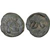 Image 1 : CHORESMIA (KHWARIZM): Sijawsparsh, 5th century, AE unit (2.09g), crude VF