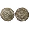 Image 1 : ARAB-SASANIAN: 'Abd Allah b. al-Zubayr, 680-692, AR drachm (4.14g), DA+G (Jahrum), YE53, XF