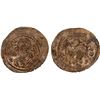 Image 1 : ARAB-SASANIAN: Anonymous, ca. 700-720, AE pashiz (0.91g), Bishapur (written out in Pahlavi), F-VF