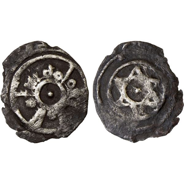 UMAYYAD OF SPAIN: Hisham II, 976-1009, AR fractional dirham (0.41g), NM, ND, F-VF