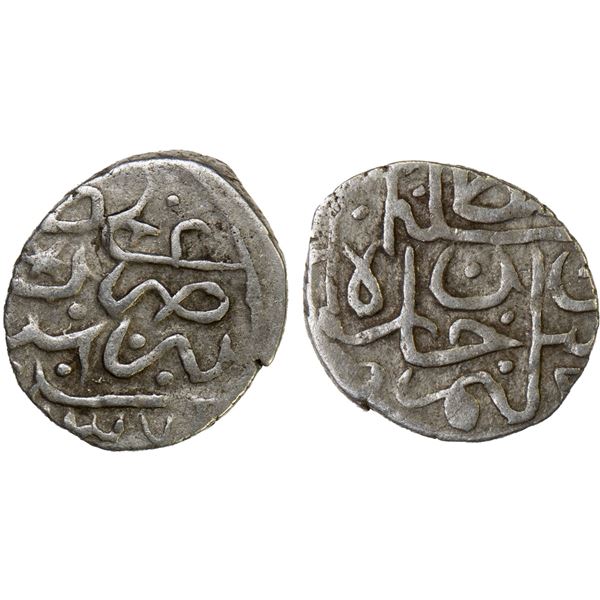 OTTOMANS IN YEMEN: Süleyman I, 1520-1566, AR 'uthmani (0.62g), Zabid, AH937, VF-XF