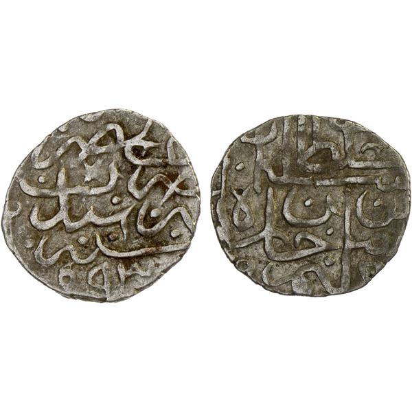 OTTOMANS IN YEMEN: Süleyman I, 1520-1566, AR 'uthmani (0.55g), Zabid, AH93x, bold VF