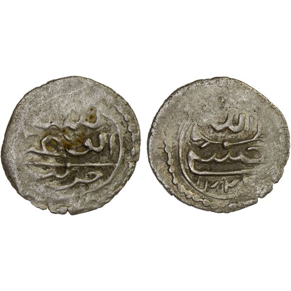 SULAYMANI SHARIF: temp. Hammud b. Muhammad, 1802-1817, BI buqsha (0.63g), Abu 'Arish, AH1227, VF