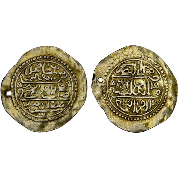 OTTOMAN EMPIRE: Mehmet IV, 1648-1687, AV sultani (3.13g), Tarabulus Gharb (Tripoli in Libya), AH1078