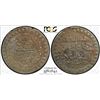 Image 1 : ALGIERS: Mahmud II, 1808-1830, AR 2 budju, Jaza'ir, AH1239, XF45