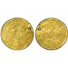 Image 1 : TURKEY: Mahmud II, 1808-1839, AV rumi altin (2.30g), Kostantiniye, AH1223 year 10, PCGS AU details