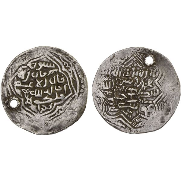 CHAGHATAYID KHANS: Yesun Timur, 1336-1340, AR dinar (7.82g), Badakhshan, AH740, VF