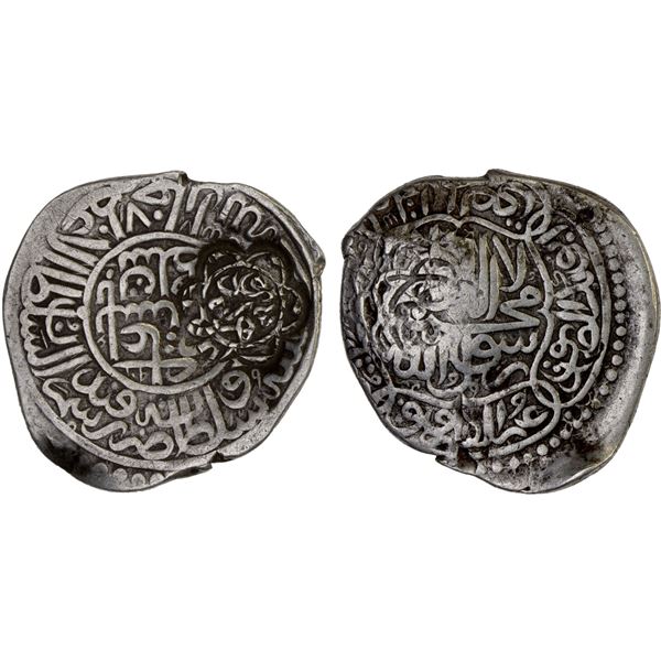 TIMURID: Baysunghur, 1495, AR tanka (4.72g), Samarqand, AH901