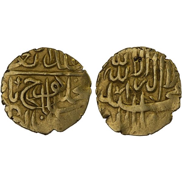 TIMURID: Shahrukh III, 1575-1579, AV 1/12 Indian mohur (0.94g), [Badakhshan], ND, VF
