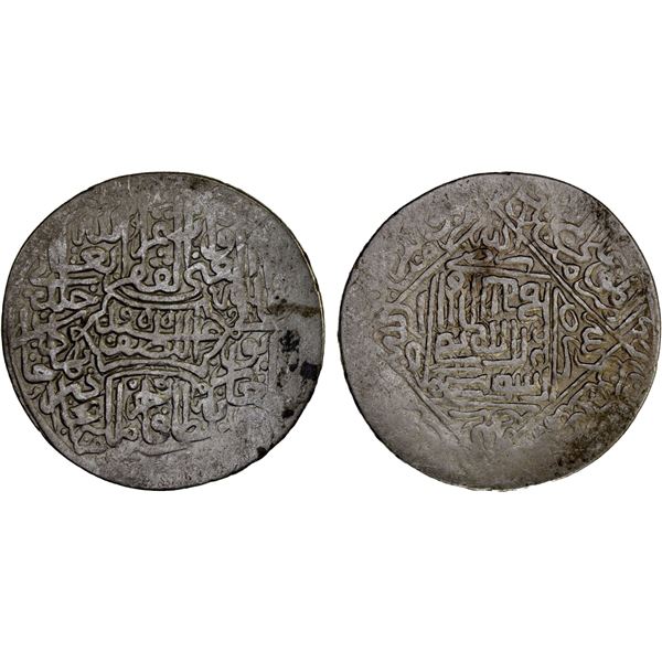 SHAYBANID: 'Abd al-Latif, 1540-1552, AR tanka (4.65g), Bukhara, AH955, VF