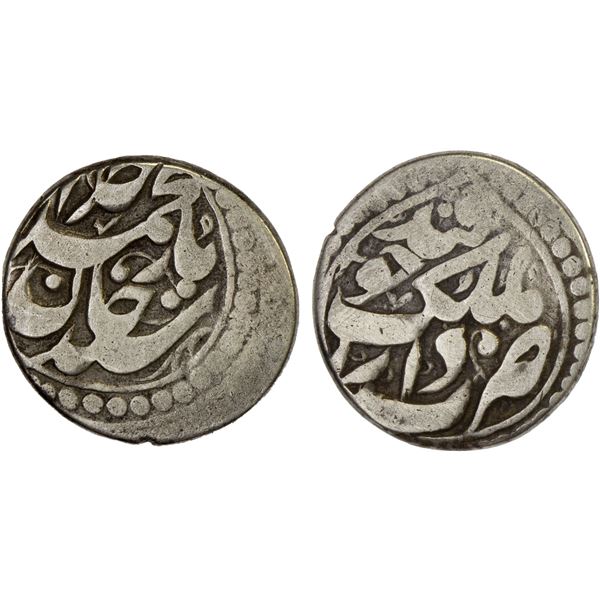 KHOQAND: Khudayar Khan, 2nd reign, 1862-1863, AR tenga (2.74g), Dar al-Mulk Khoqand, AH(12)79, VG-F