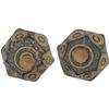 Image 1 : MEDIEVAL ISLAMIC: AE polyhedral weight (14.47g), ca. 8th-12th century, Choice VF