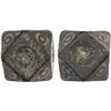 Image 1 : MEDIEVAL ISLAMIC: AE polyhedral weight (14.52g), ca. 8th-12th century, VF