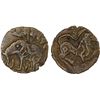 Image 1 : HINDUSHAHI: Vakka Deva, 9th/10th century, AE jital (2.53g), Choice VF