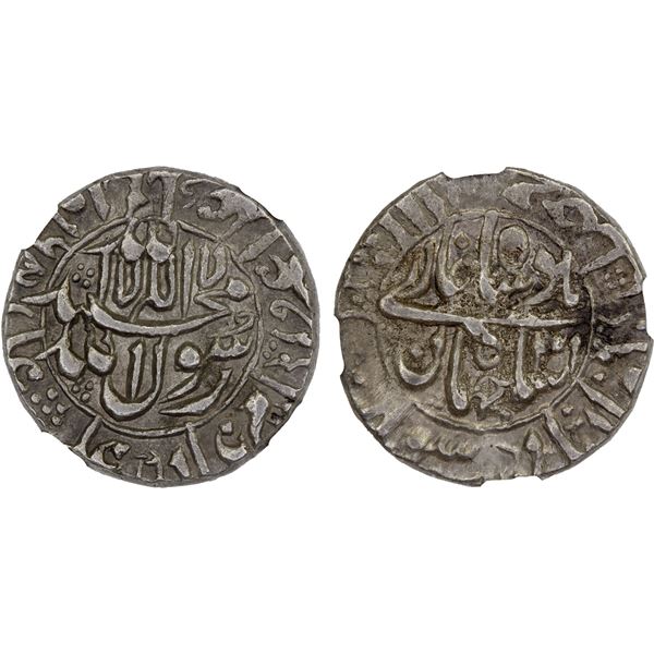 MUGHAL: Shah Jahan I, 1628-1658, AR rupee, Surat, AH1068 year 31, NGC AU55
