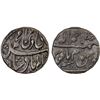 Image 1 : AWADH: AR rupee, Muhammadabad Benares, AH1176 year 3, XF