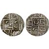 Image 1 : COOCH BEHAR: Harendra Narayan, 1783-1839, AR 1/2 rupee (4.77g), ND, VF-XF
