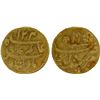 Image 1 : BENGAL PRESIDENCY: Imitations, AV 1/4 mohur (3.11g), "Murshidabad", AH"124", XF-AU